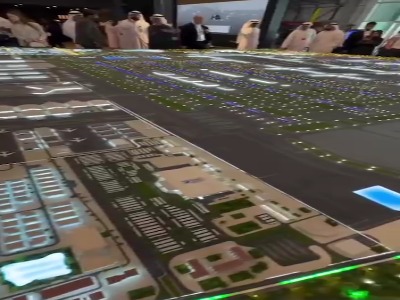 بزرگ‌ترین فرودگاه جهان در دبی