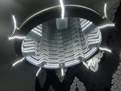 آموزش ساخت یک لوستر شگفت انگیز با آینه‌ی بی نهایت