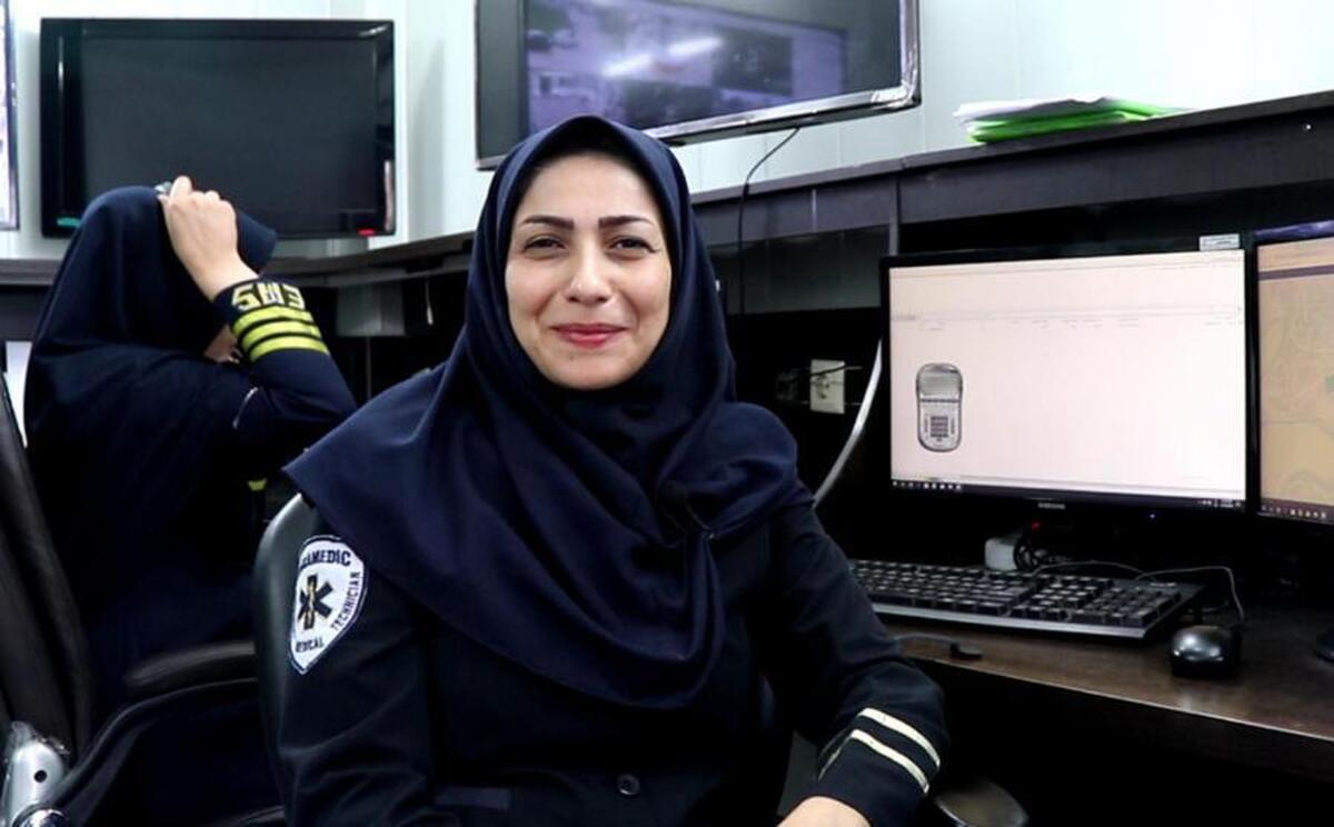 لحظات نجات جان یک مادر از پشت خط تلفن