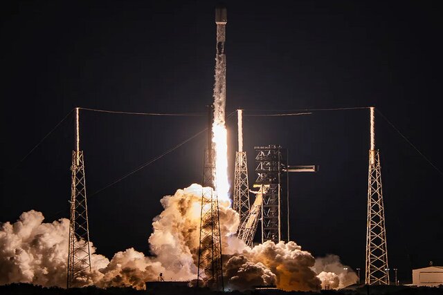 موشک «فالکون ۹» برای صدوپنجاهمین بار پرتاب شد