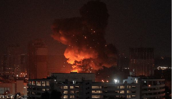 وقوع انفجارهای مهیب در پایتخت اوکراین