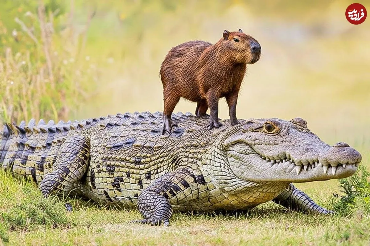 گوناگون/ چرا کروکودیل‌ «کپی‌بارا‌» را نمی‌خورد؟