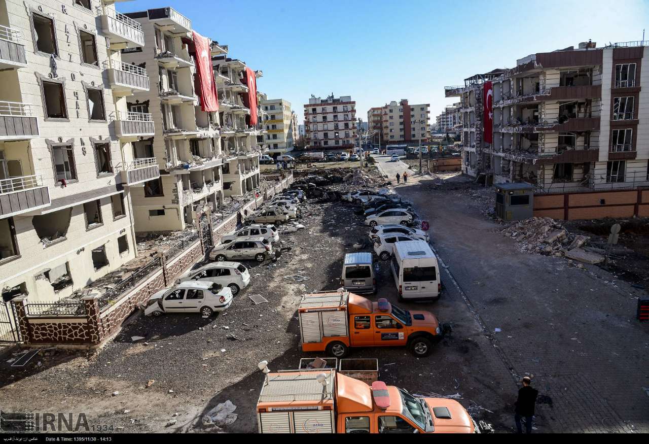 انفجار در یک دادگاه در جنوب ترکیه