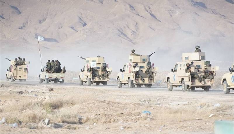 عملیات حشدالشعبی در صحرای الانبار؛ ۴ مخفیگاه داعش منهدم شد