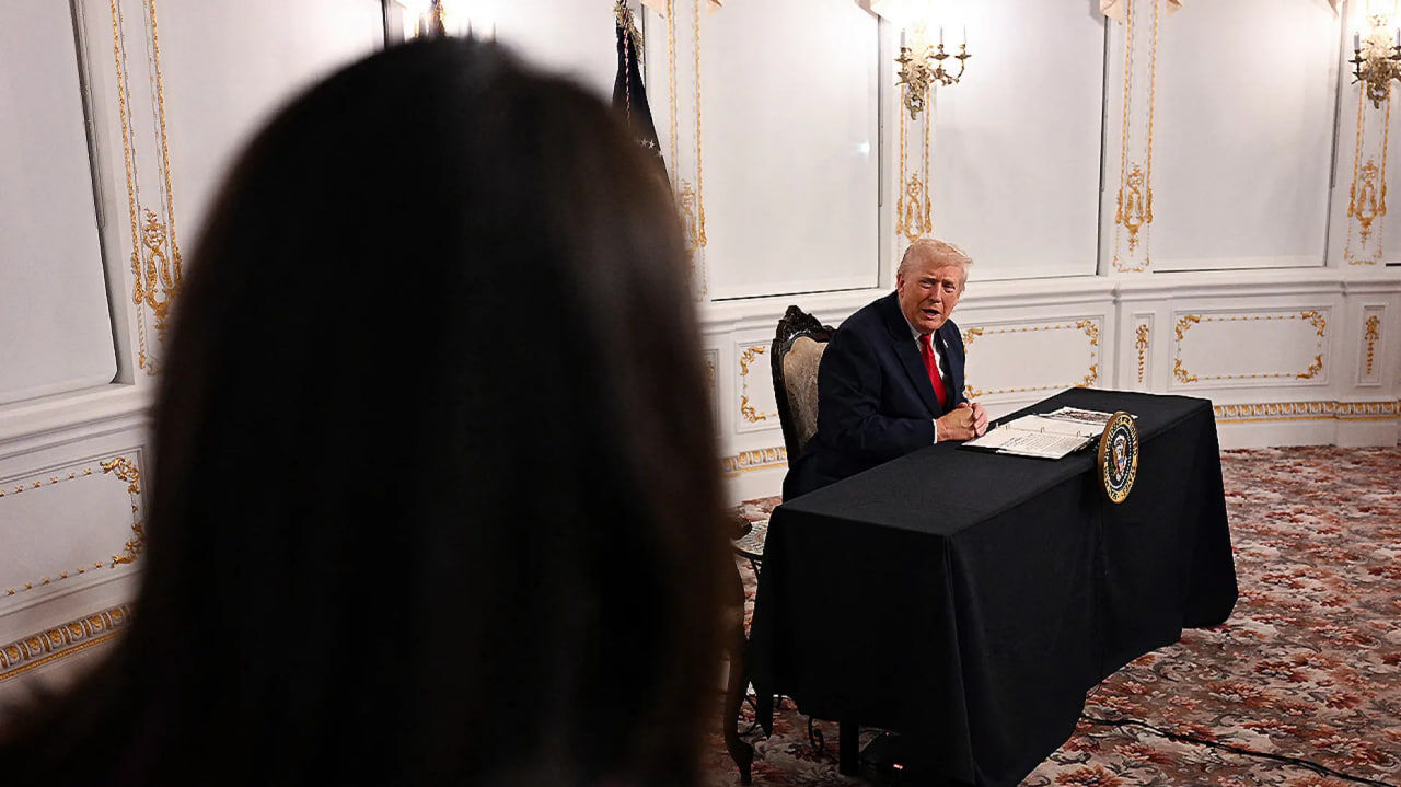 توهین دوباره رئیس جمهور آمریکا؛ ترامپ خبرنگار را احمق خواند