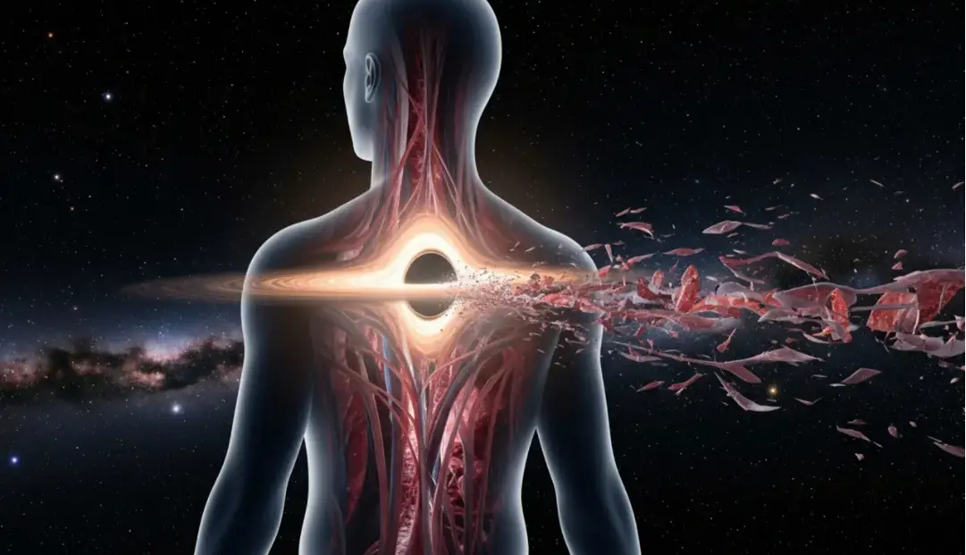 اگر سیاه‌چاله نخستین بسیار کوچکی از بدن شما عبور کند، چه اتفاقی می‌افتد؟