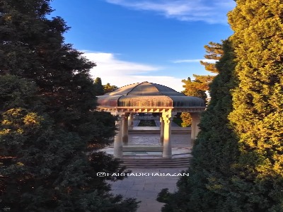 همه چیز دراین آرامگاه معنی و مفهوم خاصی داره!