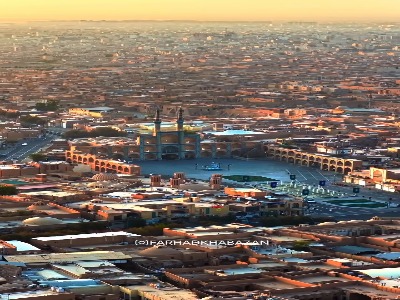 میدان امیر چخماق یکی از اثار بزرگ و تاریخی شهر یزد