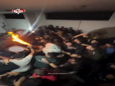 شادی مردم غزه از صعود تیم ملی فلسطین به مرحله یک‌چهارم نهایی جام عرب ۲۰۲۵ در قطر