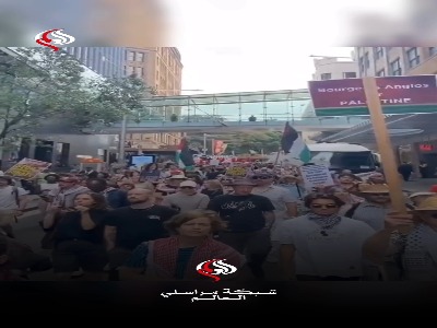 تظاهرات حمایت از فلسطین در سیدنی استرالیا
