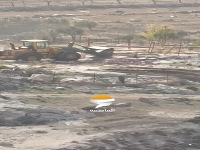 عملیات تخریب نیروهای اشغالگر در روستای مخماس در شمال شرق قدس اشغالی