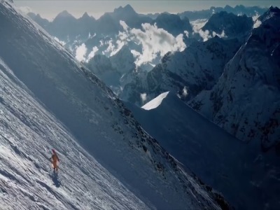 فرود تاریخی با اسکی از اورست