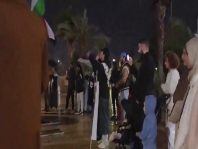 تجمع اعتراضی در مراکش در حمایت از غزه