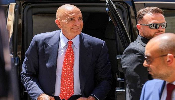 تام باراک دوشنبه راهی تل‌آویو می‌شود