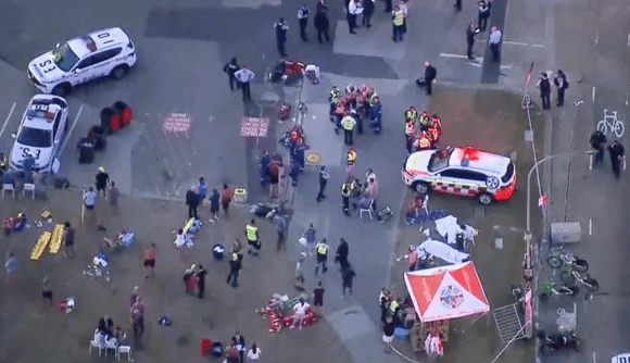 پیدا شدن پرچم داعش در خودروی مهاجمان استرالیا