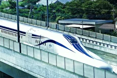 لحظاتی سوار سریع‌ترین قطار ژاپن شوید!