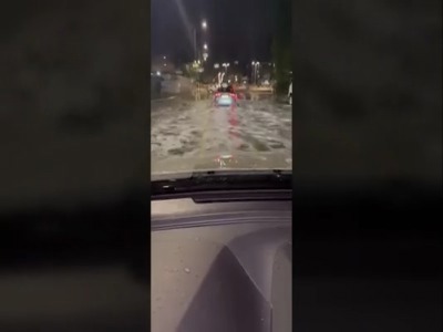 شهر اشغالی ایلات در آب غرق شد