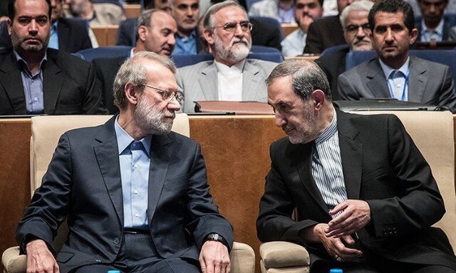 علی لاریجانی با ولایتی دیدار کرد