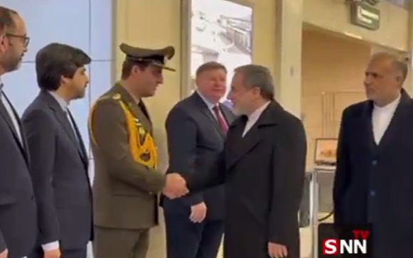 استقبال از عراقچی در بدو ورود به مسکو