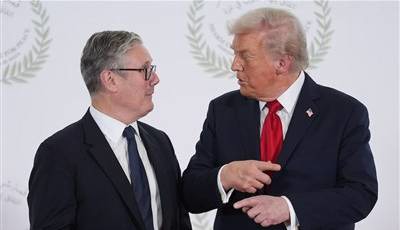 گفتگوی تلفنی نخست وزیر انگلیس با ترامپ با محوریت اوکراین