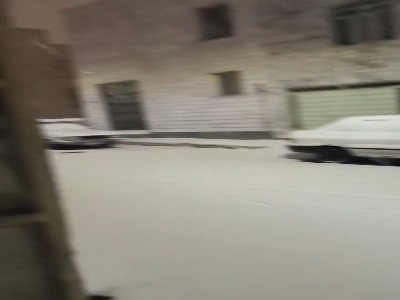 بارش برف در زنجان