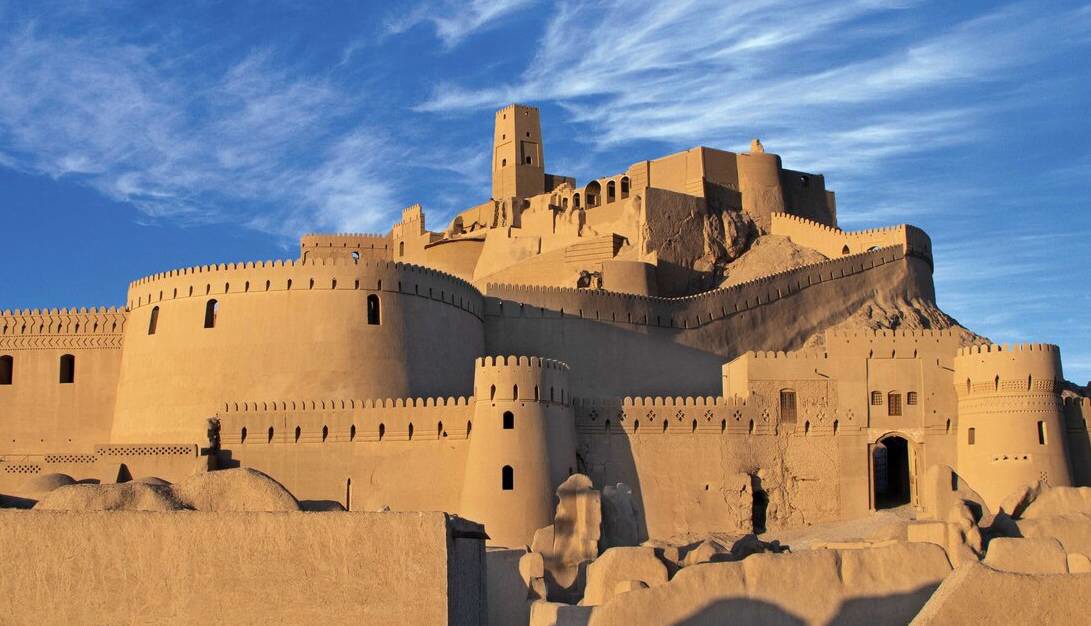 ‌باران بر میراث جهانی ارگ بم می‌بارد