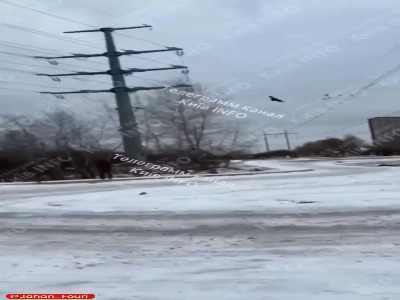 بدشناسی پهباد مهاجم روسی و برخورد با سیم های برق