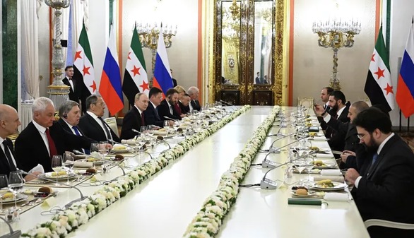 جولانی در مسکو با پوتین دیدار می‌کند