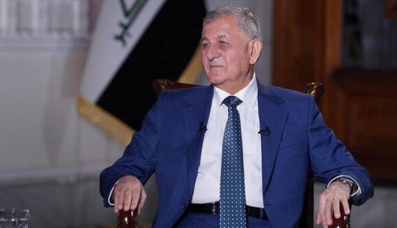 رئیس‌جمهور عراق از توافق میان قسد و دمشق استقبال کرد