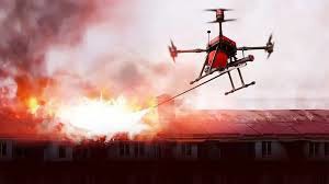 رونمایی چین از سیستم فوق پیشرفته پهپاد آتش نشانی
