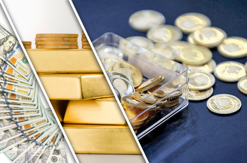 افزایش قیمت‌ها در بازار طلا؛ دلار به مسیر صعودی بازگشت