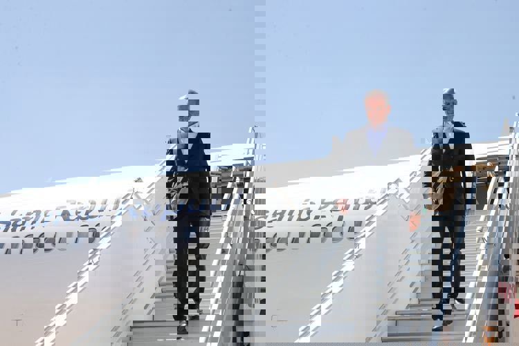 رئیس‌جمهور وارد استان گلستان شد