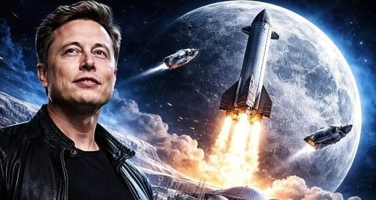 نقشه عجیب ایلان ماسک برای کره ماه