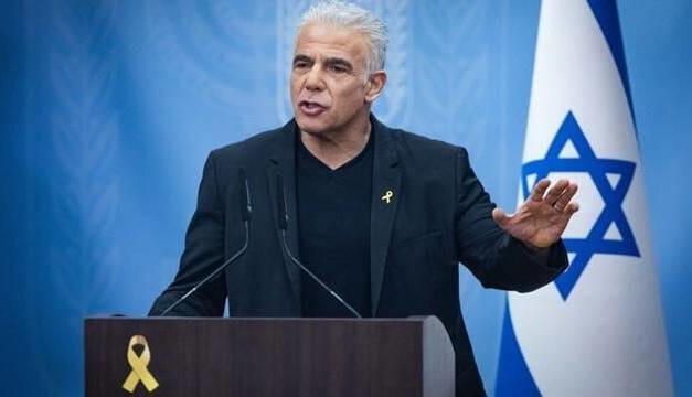 لاپید: اراضی اسرائیل می‌تواند «تا عراق» امتداد یابد!