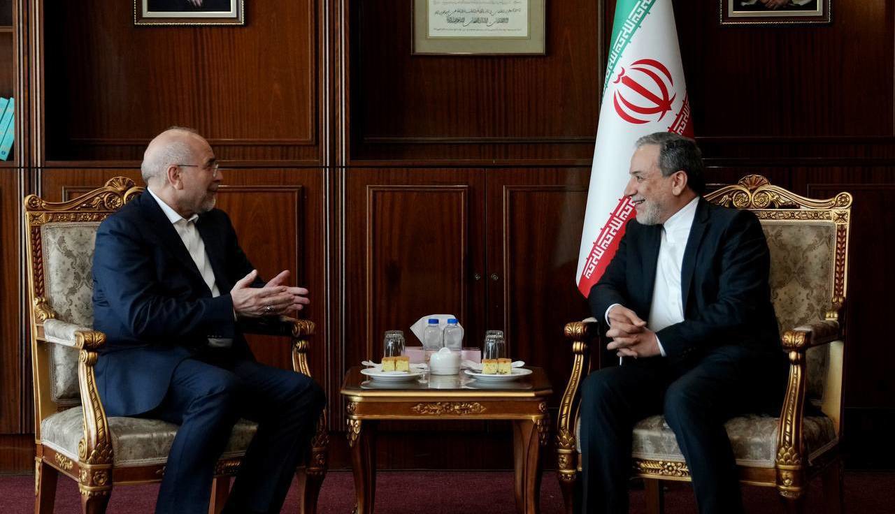 پیام عراقچی در پی انتخاب مجدد قالیباف به ریاست مجلس