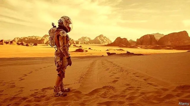 وضعیت کنونی در مریخ