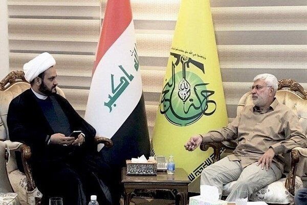 واکنش دبیرکل نجباء به اهانت ترامپ: ابومهدی و حاج قاسم عزت عراق‌اند