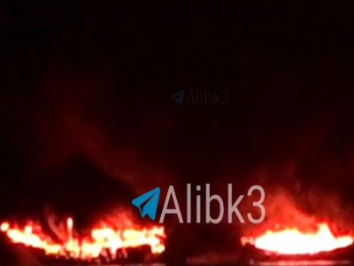 آتش گرفتن شناورهای جنگی مزدوران سعودی زیر موشک انصارالله