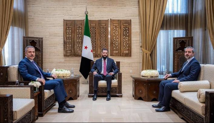 فیدان در دمشق با الجولانی دیدار کرد