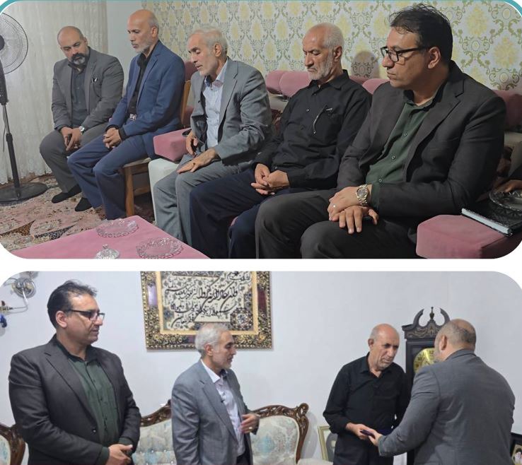 دیدار مسئولان استان کرمانشاه با خانواده‌های معظم شهدای دفاع مقدس