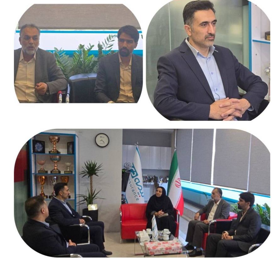 دیدار رئیس بنیاد شهید تربت‌حیدریه با سرپرست مدیریت بیمه دی استان خراسان رضوی/ تأکید بر ارتقای سطح خدمات به خانواده‌های شهدا و ایثارگران