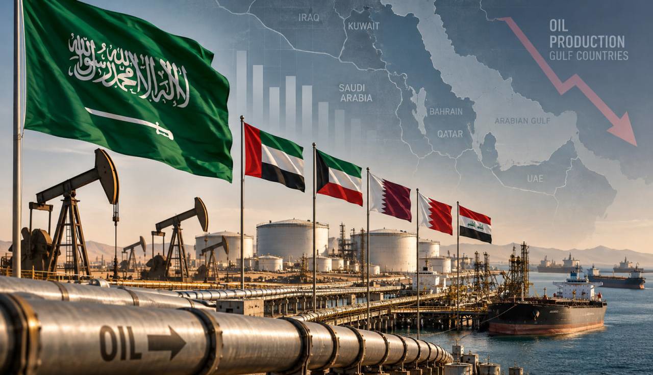 سقوط تولید نفت عربستان