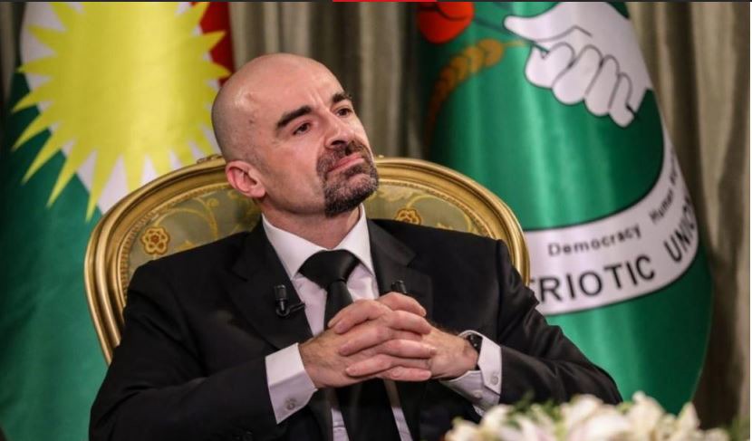 رئیس اتحادیۀ میهنی کردستان عراق به تهران می‌آید