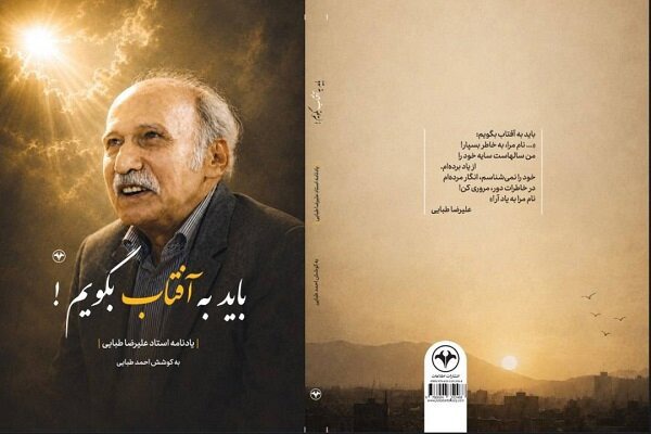 از علیرضا طبایی «باید به آفتاب بگویم»!