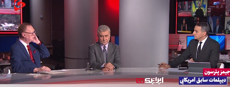 تو دهنی تحلیلگر ایرانی به دیپلمات آمریکایی؛ نمی‌توانی از ماشین کشتار آمریکا دفاع کنی!