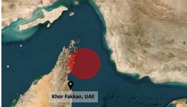 وقوع حادثه امنیتی در نزدیکی سواحل امارات