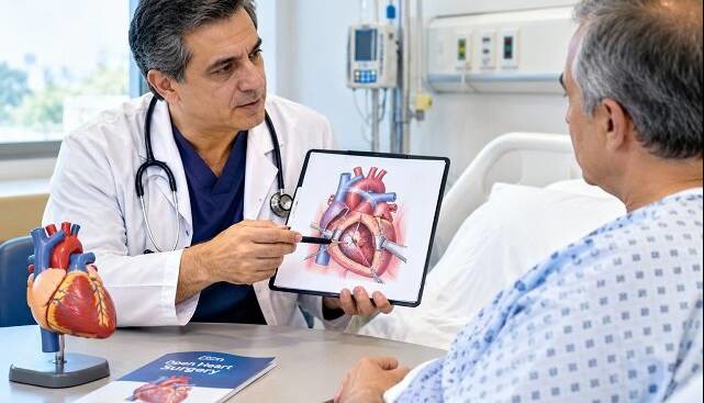 قبل از «عمل قلب باز»، به بیمار آموزش دهید