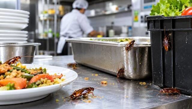 زنگ خطر آلودگی مراکز غذایی به سوسری‌ها