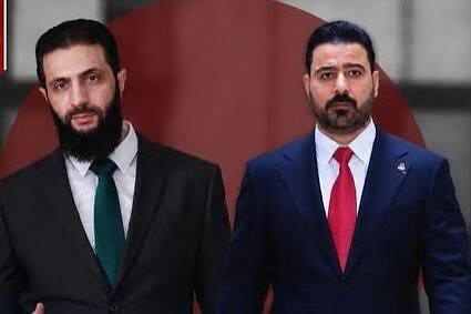تصاویر اسکورت سنگین نخست‌وزیر عراق در دمشق